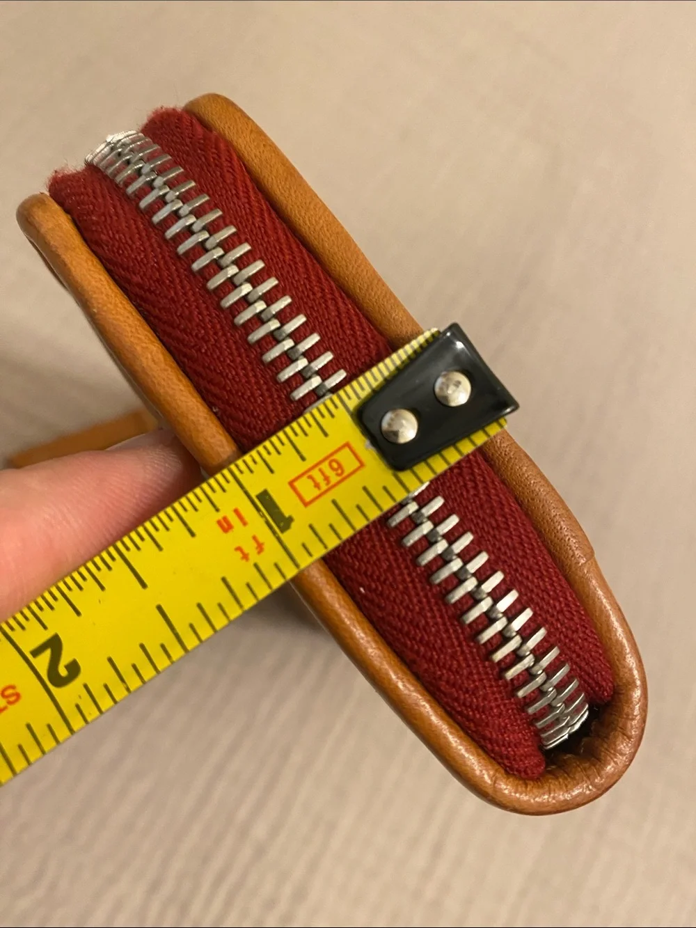 Dooney & Bourke Tan Pebbled Leather Wallet